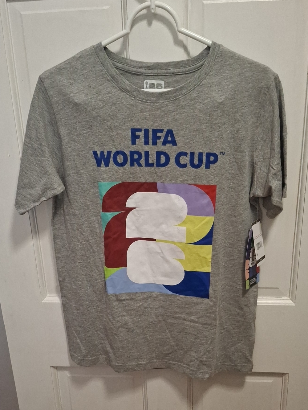 FIFA World Cup Kids' Gray Graphic Tee XL